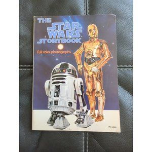 1978 The Star Wars Storybook Full-color Photographs Book Vintage Some Rear Scuff